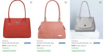 Fostelo Handbags Upto 88% Off 