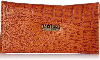 FOSTELO Women Casual Tan Artificial Leather Wallet - Regular Size  (9 Card Slots)