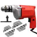 FOSTER FPD-010A 400W Drill Machine with20 High Quality Bits Pistol Grip Drill (10 mm Chuck Size)...