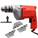 FOSTER FPD-010A 400W Drill Machine with 15 High Quality Bits Pistol Grip Drill (10 mm Chuck Size)...