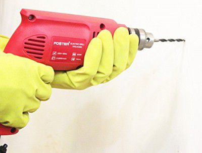 Foster FPD-010RE 400 watts Drill machine, Copper Armature, 2800 RPM, Chuck 10 mm Forward/Reverse with Variable Speed Control
