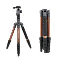 Fotopro X-Go Gecko 5ft Aluminium Tripod Stand with Ball Head for DSLR Camera Payload 8 kg (Brown+Gray)...