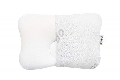 FOVERA Baby Head Shaping Memory Foam Pillow - for Healthy Sleeping Posture