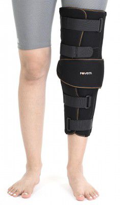 FOVERA Knee Immobilizer Brace for Knee Support – Stabilizer Splint for Dislocation