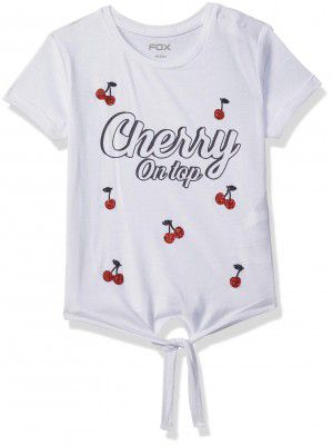 Fox Baby-Girls Regular Fit T-Shirt