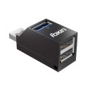 Foxin 3-Port USB Hub Dock (1 x USB 3.0 + 2 x USB 2.0) - FUH 003...