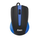Foxin Glance Blue Wired USB Mouse | 1200 DPI Optical Sensor | Ergonomic & Lightweight (68g) with 3-Button...