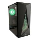 Foxin® Plutonium Desktop Computer Case | G2 Structure | Steel Body | USB 3.0 | HD Audio | 8 CM/12 CM Fan Position | Metallic Black...