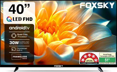 Foxsky (40") QLED Full HD Smart Android TV (40FS QLED)