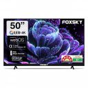 Foxsky (50 inch) Frameless Series 4K UHD QLED Smart TV FS50GATV...