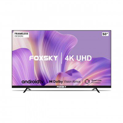 Foxsky 50"4K Ultra HD Smart LED TV 50FS-VS