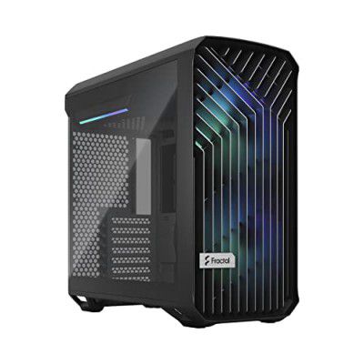 Fractal Design Torrent Compact Black RGB  Mid Tower Computer Case/Cabinet/Chassis -(FD-C-TOR1C-02)