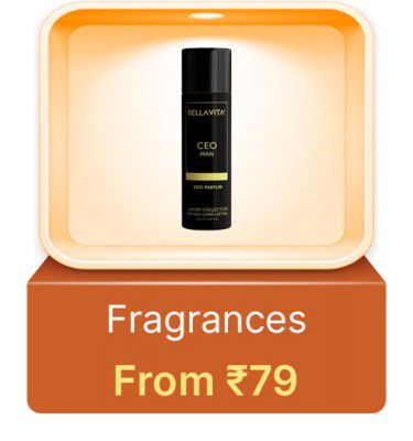 Fragrance from Rs. 79 in Flipkart Big Billion Days 