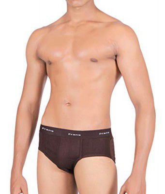 Frang Mens Brief Outer Elastic Cotton Underwear