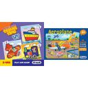 Frank - 10201 Travel Time Puzzle for 3 Year Old Kids & Above and 15 Pieces Floor Puzzle for 3 Year Old Kids & Above (Aeroplane)...