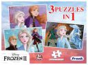 Frank Disney Frozen II Jigsaw Puzzle (48 Pieces) – 3-in-1 Puzzle for Kids 5 Years & Above – Fun & Challenging Brain Booster Game for Enhanced Focus and Memory Skills – 11317...