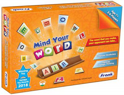 Frank Mind Your Word Board Game for Kids 7+ Years & Adults - Fun & Challenging Brain Booster Family Game