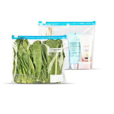 Fredbett Ziplock Bags | Pack of 5 | (21.3 x 18 cm)  