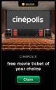 Free Cinepolis movie ticket on Cred...