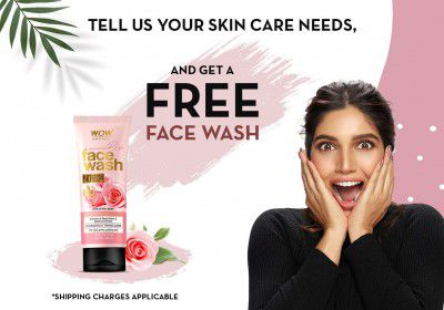 WOW : FREE FACE WASH