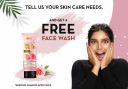 WOW : FREE FACE WASH...