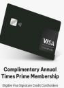 FREE TimesPrime Membership | for Visa Signature Credit Card Users...