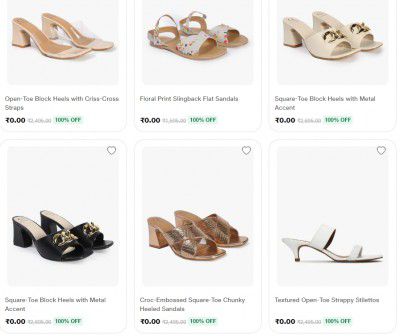 Free : Womens Sandal Big Loot
