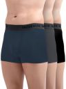 Freecultr Men's Underwear Micromodal Airsoft Trunk, Anti Bacterial Fabric (Pack of 3)...