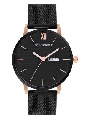 French Connection Analog Black Dial Mens Watch-FCN00034A