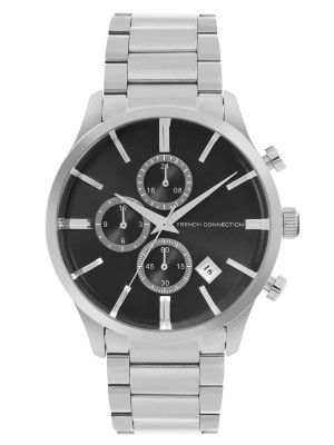French Connection Analog Black Dial Mens Watch-FCP34SM-B