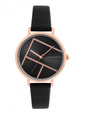 French Connection Analog Black Dial Women's Watch-FCN00012E