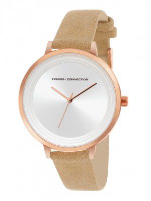 French Connection Analog Black Dial Women's Watch- FCN0001T Analog Silver Dial Women's Watch-FCN00001A