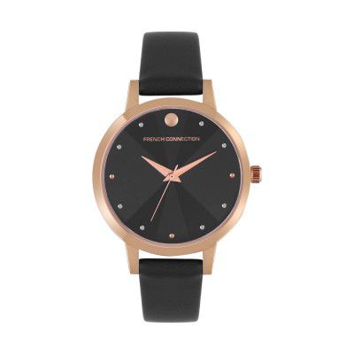 French Connection Analog Black Dial Women's Watch-FCN00017G