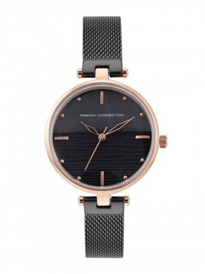 French Connection Analog Black Dial Women's Watch-FCN00030B