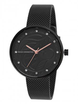 French Connection Analog Black Dial Women's Watch-FCN00038A