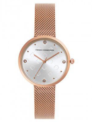 French Connection Analog Black Dial Womens Watch-FCN00040H
