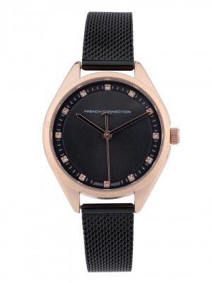 French Connection Analog Black Dial Women's Watch-FCK4BM