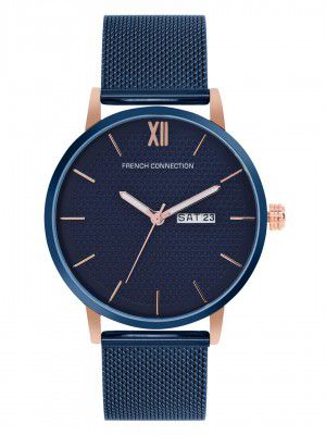French Connection Analog Blue Dial Mens Watch-FCN00034D
