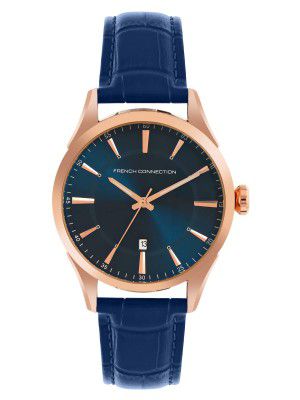 French Connection Analog Blue Dial Mens Watch-FCP31U