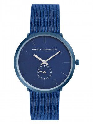 French Connection Analog Blue Dial Mens Watch-FCB01UM