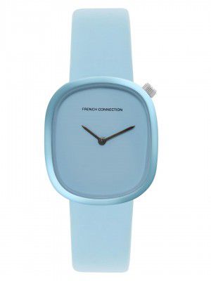 French Connection Analog Blue Dial Women's Silicone Watch-Fcs10U