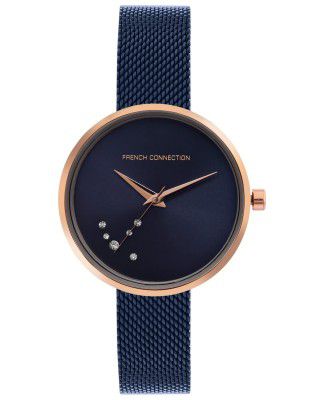 French Connection Analog Blue Dial Womens Watch-FCL23-C