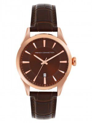 French Connection Analog Brown Dial Mens Watch-FCP31R