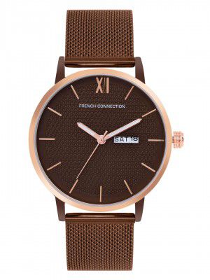 French Connection Analog Brown Dial Mens Watch-FCN00034C