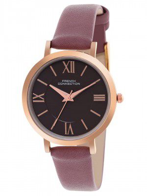French Connection Analog Brown Dial Women's Watch-FCN00037C