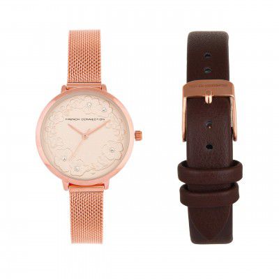 French Connection Analog Dial Women's Watch