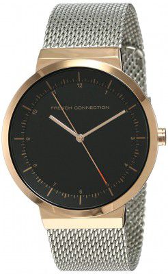 French Connection Analog Men's Watch (Dial Colored Strap)