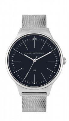 French Connection Analog Men's Watch (Dial Colored Strap)