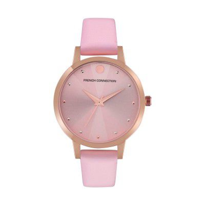French Connection Analog Pink Dial Women's Watch-FCN00017I