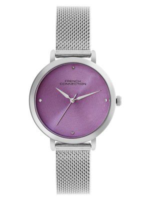 French Connection Analog Purple Dial Women's Watch-FCN050A
